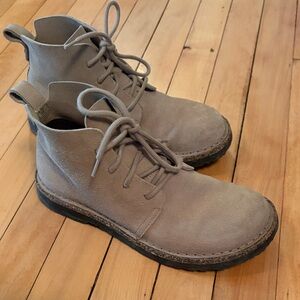 Birkenstock Uppsala Mid Suede Lace Up Booties 37